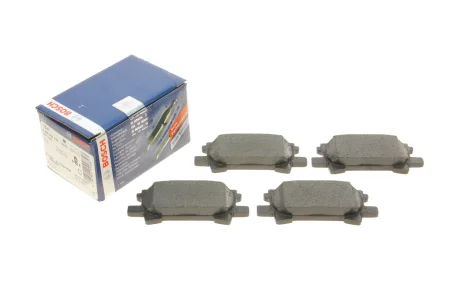 Комплект тормозных колодок, дисковый тормоз BOSCH 0 986 494 224