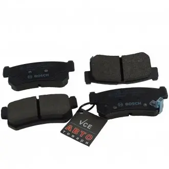 Комплект гальмівних колодок, дисковий гальмо BOSCH 0 986 494 237