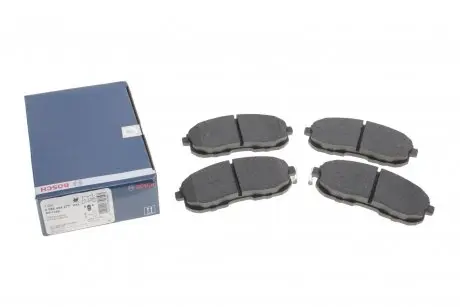 Комплект гальмівних колодок, дискове гальмо BOSCH 0 986 494 277