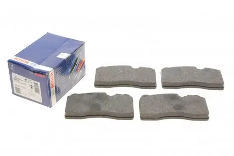 Комплект тормозных колодок, дисковый тормоз BOSCH 0 986 494 351