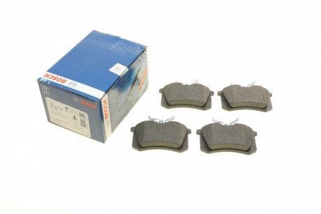 Комплект тормозных колодок, дисковый тормоз BOSCH 0 986 494 387 (фото 1)