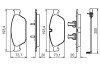 Комплект тормозных колодок, дисковый тормоз BOSCH 0 986 494 447 (фото 7)