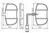 Тормозные колодки BOSCH 0986494535 (фото 1)