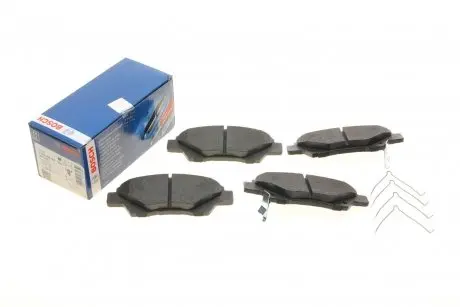 Комплект гальмівних колодок, дискове гальмо BOSCH 0 986 494 562
