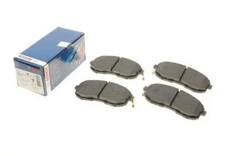 Комплект гальмівних колодок, дисковий гальмо BOSCH 0 986 494 572