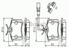 Комплект гальмівних колодок, дискове гальмо BOSCH 0 986 494 599 (фото 1)