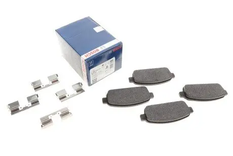 Комплект тормозных колодок, дисковый тормоз BOSCH 0 986 494 634