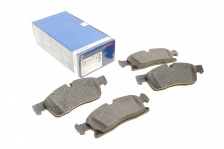 Комплект тормозных колодок, дисковый тормоз BOSCH 0 986 494 672 (фото 1)