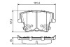 Комплект гальмівних колодок, дискове гальмо BOSCH 0 986 494 678 (фото 7)