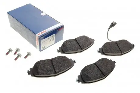 Комплект тормозных колодок, дисковый тормоз BOSCH 0 986 494 704
