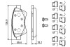 Тормозные колодки BOSCH 0986494725 (фото 1)