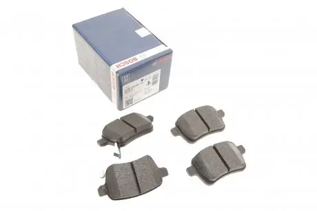 Комплект тормозных колодок, дисковый тормоз BOSCH 0 986 494 802