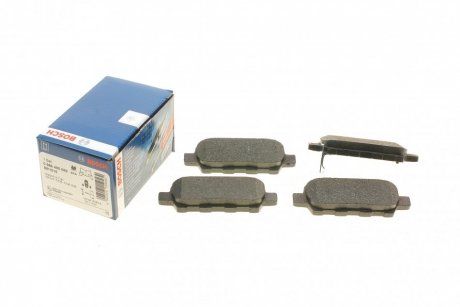 Комплект тормозных колодок, дисковый тормоз BOSCH 0 986 495 089 (фото 1)