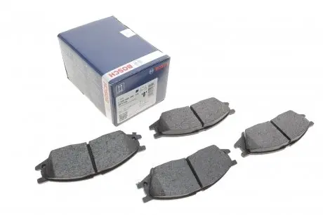 Комплект гальмівних колодок, дисковий гальмо BOSCH 0 986 495 146