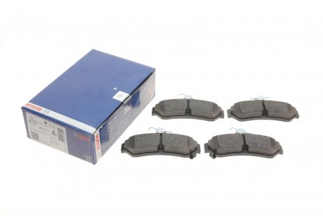 Комплект тормозных колодок, дисковый тормоз BOSCH 0 986 495 173 (фото 1)