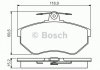 Комплект тормозных колодок, дисковый тормоз BOSCH 0 986 495 246 (фото 1)