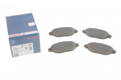 Комплект тормозных колодок, дисковый тормоз BOSCH 0 986 495 255
