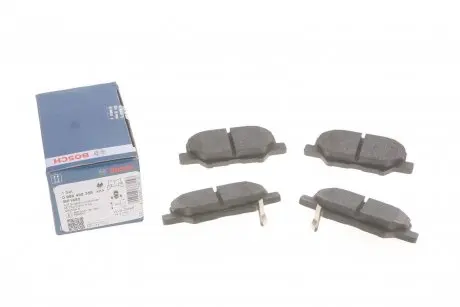 Комплект тормозных колодок, дисковый тормоз BOSCH 0 986 495 358