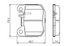 Гальмівні колодки задн.(без датч.) db w163 (ml-klasse) BOSCH 0986495440 (фото 1)