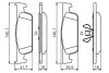 Renault колодки тормоза. передние sandero 12-, logan 12- BOSCH 0986495462 (фото 1)