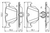 Гальмівні колодки задн. bmw e90 e60 e70 2,0-3,0 BOSCH 0986495481 (фото 1)