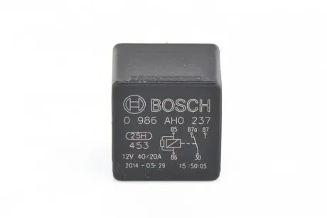 Мікро реле 5конт. (універс.) 40/20а BOSCH 0986AH0237
