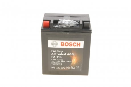 Акумулятор 12Ah-12v EN125 AGM BOSCH 0986FA1150