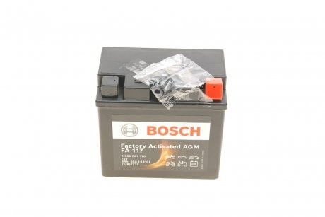 Акумулятор 6Ah-12v EN90 AGM BOSCH 0986FA1170