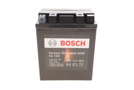 Акумулятор 12Ah-12v EN210 AGM BOSCH 0986FA1250