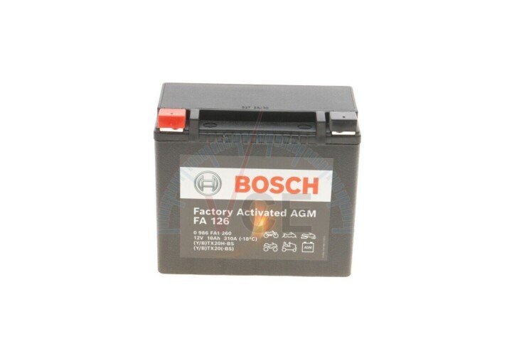 Акумулятор 18Ah-12v EN310 AGM BOSCH 0986FA1260 (фото 1)