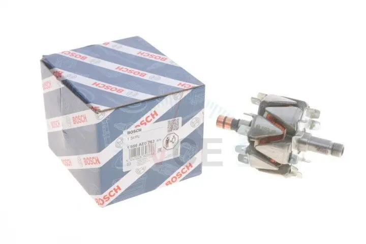 Фото 1 - Якір генератора vw/ford ka 1.1-1.6 i 99-08/fiat bravo i 1.0-1.3 00-01 BOSCH 1986AE0763 Якір генератора vw/ford ka 1.1-1.6 i 99-08/fiat bravo i 1.0-1.3 00-01 BOSCH 1986AE0763 (фото 1)