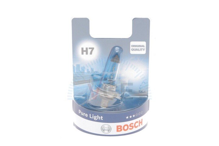 Автолампа pure light h7 px26d 55 w прозрачная BOSCH 1987301012 (фото 1)