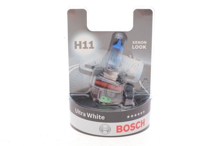 Автолампа H11 12V 55W PGJ19-2 Ultra White (BL/1шт) BOSCH 1 987 301 154 (фото 1)