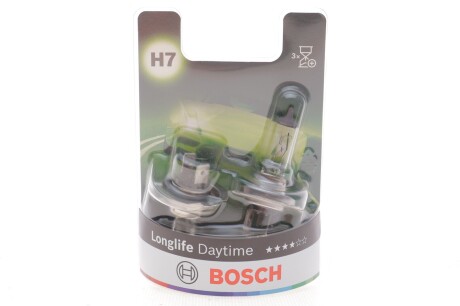 H7 12v55w автолампа long life daytime (збільш. ресурс) BOSCH 1987301416