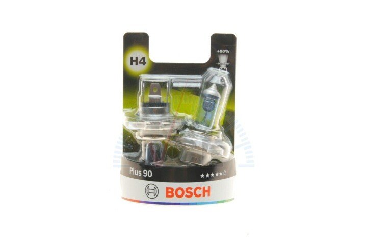 Автолампа h4 12v 60/55w p43t plus 90% (аналог 1987301074) BOSCH 1987301422 (фото 1)