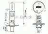 Автолампа h1 p14,5s 55 w прозоро-блакитна BOSCH 1987302015 (фото 1)