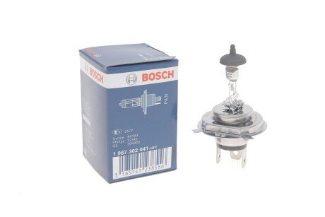 Автолампа pure light h4 p43t 55 w 60 w BOSCH 1987302041