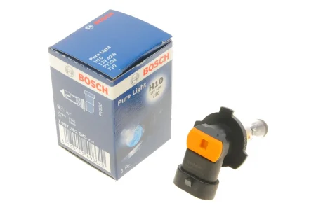 Автолампа pure light h10 py20d 42 w BOSCH 1987302083