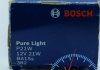 Автолампа pure light p21w ba15s 21 w прозора BOSCH 1987302201 (фото 6)