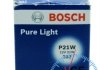 Автолампа pure light p21w ba15s 21 w прозора BOSCH 1987302201 (фото 7)