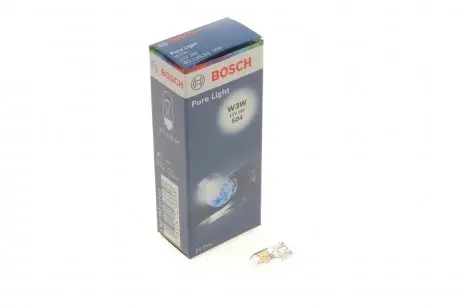 Автолампа pure light w3w w2,1x9,5d 3 w BOSCH 1987302217