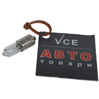 Автолампа eco h6w bax9s 6 w BOSCH 1987302809