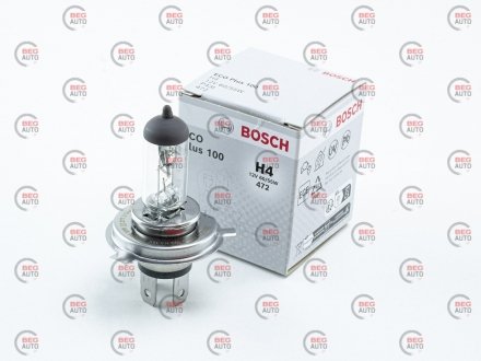 Лампа H4 12V 60/55 (43) ECO+100% коробка BOSCH 1987302833