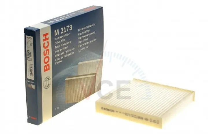 Фото 1 - Фильтр, воздух во внутреннем пространстве BOSCH 1 987 432 173 Фильтр, воздух во внутреннем пространстве BOSCH 1 987 432 173 (фото 1)