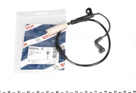 Сигнализатор, износ тормозных колодок BOSCH 1 987 473 002