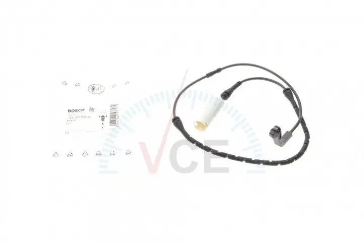 Фото 1 - Датчик износа колодок тормозных ALPINA B7 (E65) 03-08, BMW 7 E65 01-08 BOSCH 1 987 473 043 Датчик износа колодок тормозных ALPINA B7 (E65) 03-08, BMW 7 E65 01-08 BOSCH 1 987 473 043 (фото 1)