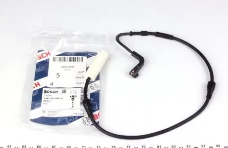 Сигналізатор, знесення гальмівних колодок BOSCH 1 987 473 045