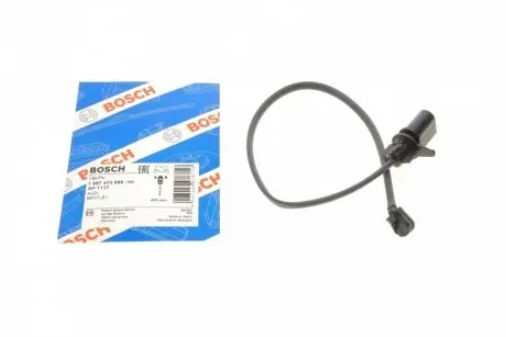 Сигналізатор, знос гальмівних колодок BOSCH 1 987 473 599