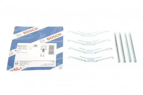Комплектуючі, колодки дискового гальма BOSCH 1 987 474 210