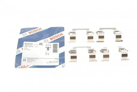Комплектуючі, колодки дискового гальма BOSCH 1 987 474 231